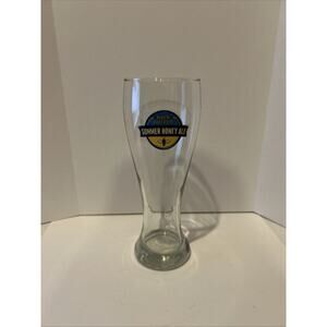 Tall Beer serving drinking‎ glass Rock Bottom Summer Honey Ale 9”